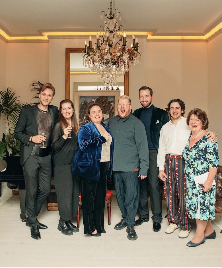 Salon Opera artists in performance